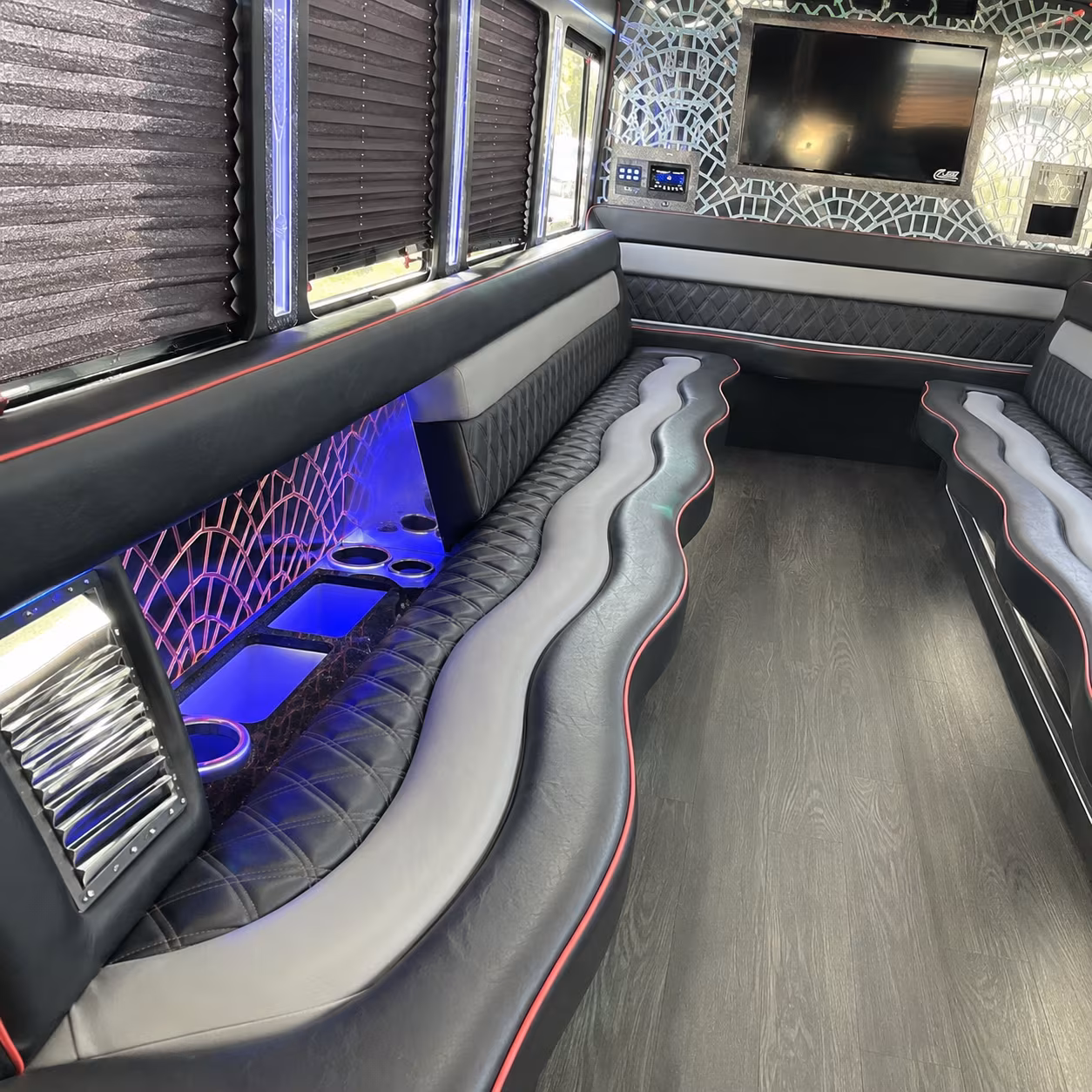 arcadia birthday party bus rental