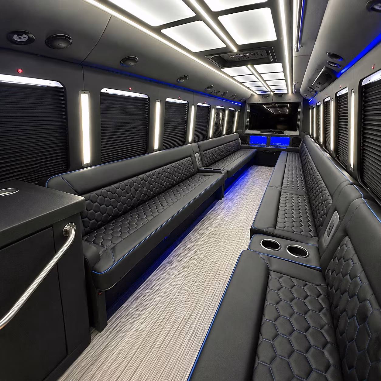 arcadia prom party bus rental