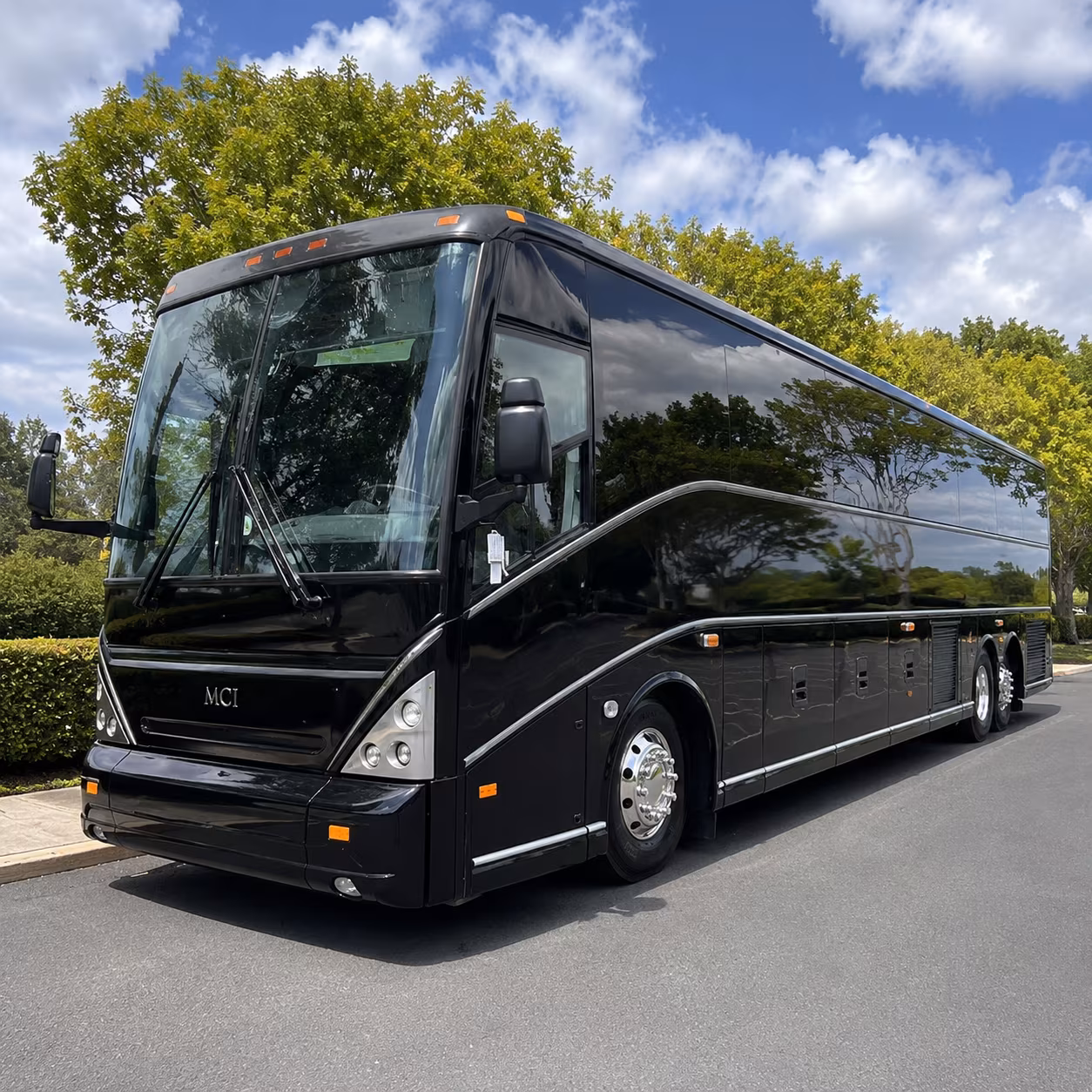heading to las vegas from arcadia a charter bus makes the ride part of the fun