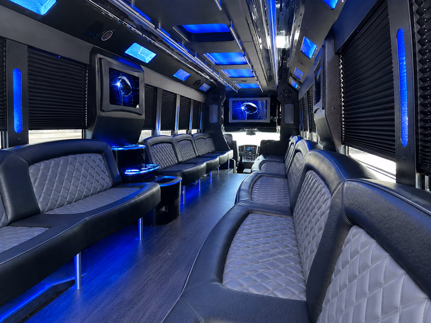 party buses for arcadia high school prom groups arrive together leave together
