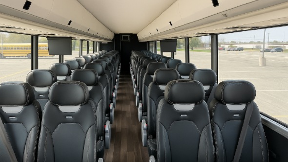 arcadia 15 passenger minibus inside