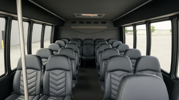 arcadia 35 passenger minibus inside