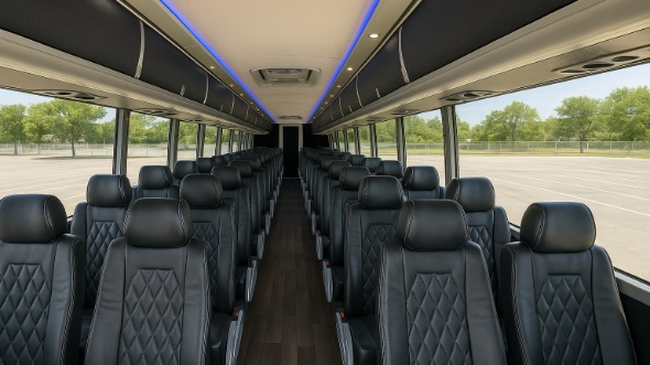 arcadia 55 passenger charter bus rental