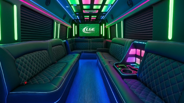 arcadia party bus rental rental